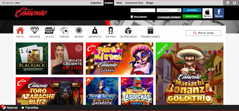 Casino Caliente - Mejores bonos de casino méxico 2025