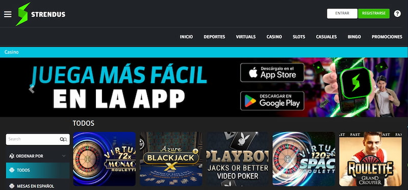 Strendus - Mejores bonos de casino méxico 2025
