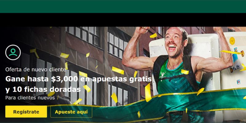 Bet365 bono para Apuestas Hasta $3,000 MXN