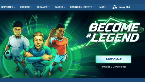 Otros bonos y promociones de 1xBet: Become a Legend